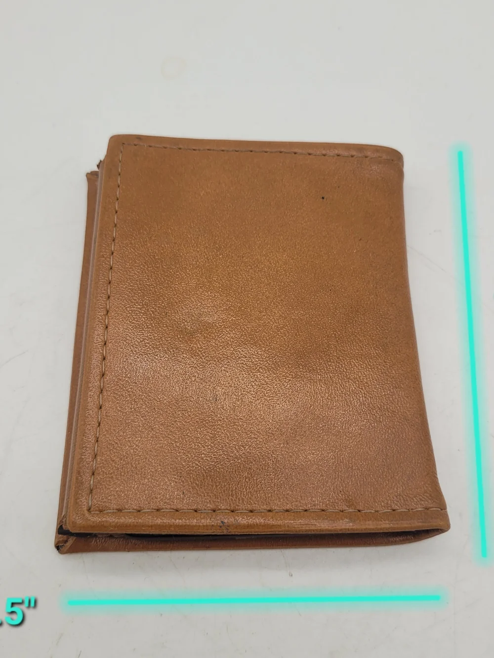1980s bifold SecretaryStyle Vinyl Wallet Fold Out ID Sleeves AAA Promo Vitronic